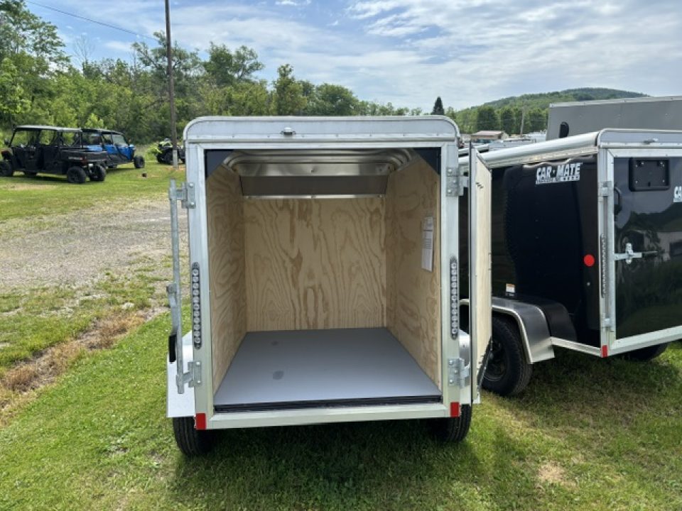 New 2026 Car Mate Trailers CM406CC CUSTOM CARGO Cargo / Enclosed Trailer * 4X6 2K * BARN DOOR *