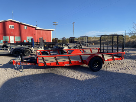 New 2026 RawMaxx 7X14 SINGLE AXLE UTILITY Utility Trailer