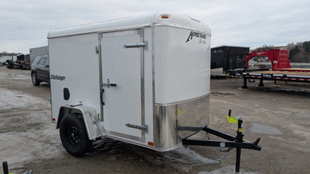 New 2026 Homesteader 5x8 Challenger Cargo Trailer w/ Barn Doors