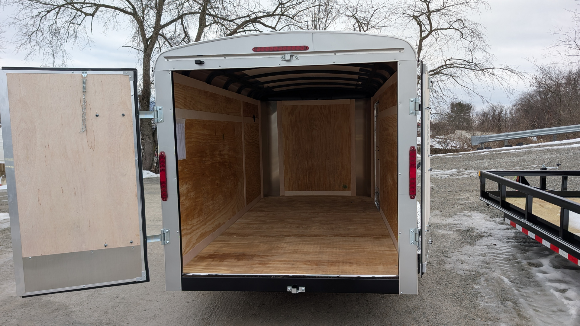 New 2026 Homesteader 6x12 Challenger Cargo Trailer w/ Barn Doors