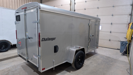 New 2026 Homesteader 6x12 Challenger Cargo Trailer w/ Barn Doors