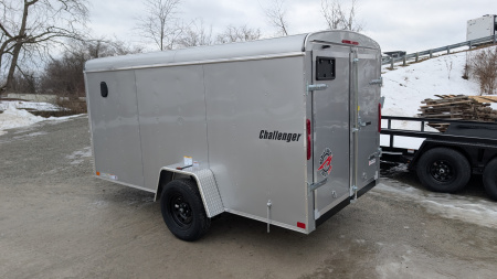 New 2026 Homesteader 6x12 Challenger Cargo Trailer w/ Barn Doors