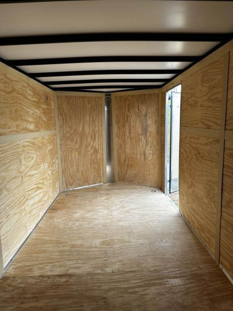 New 2026 Homesteader 7x16 Intrepid V-Nose Cargo Trailer w/ Barn Doors