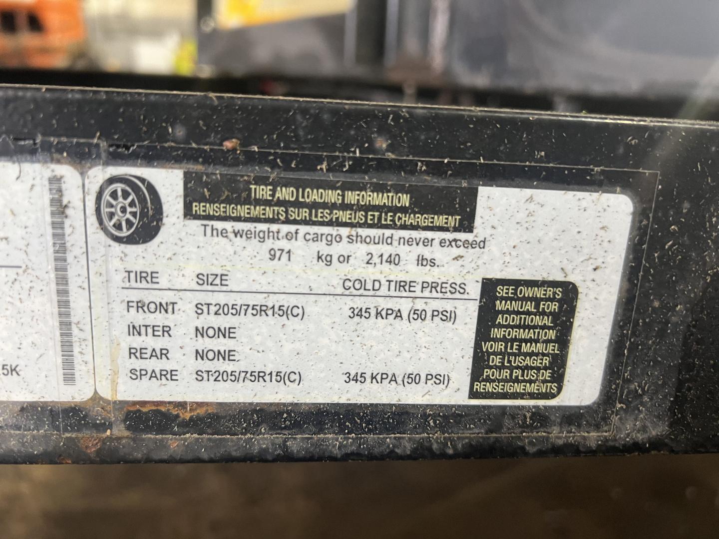 Used 2020 Holmes Trailers 5x10 3K Utility Trailer