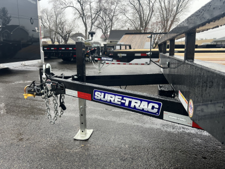 New 2026 Sure-Trac 8.5x22 (19+3) 10K Low Profile Deckover Trailer