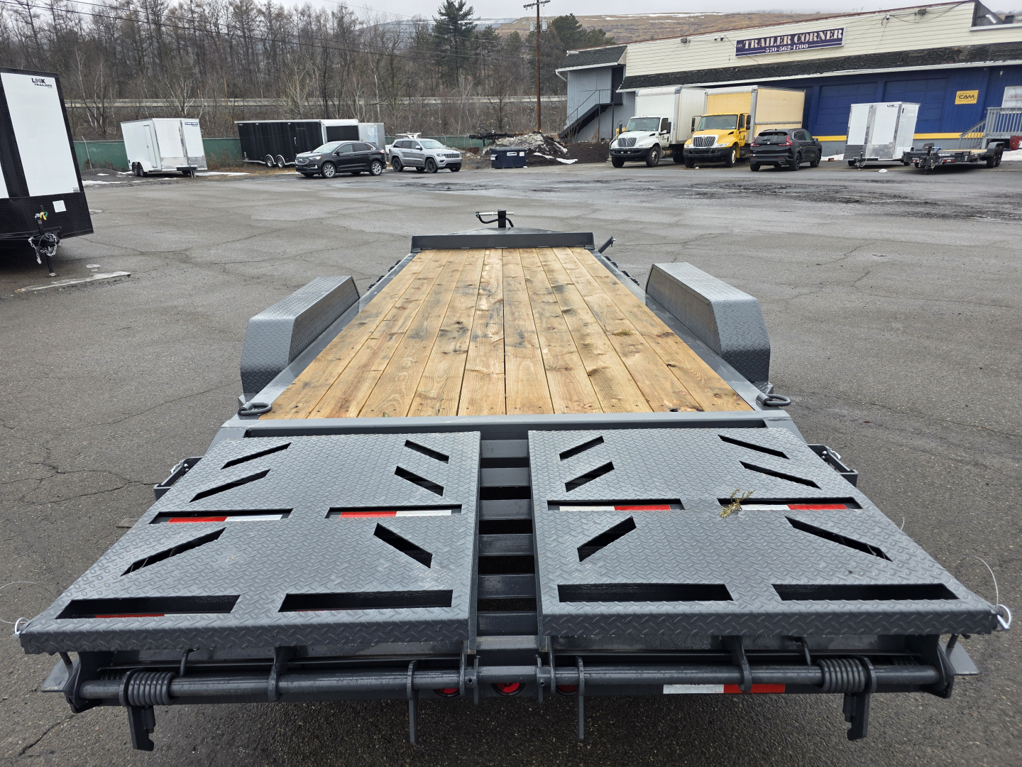 New 2026 Iron Bull EWB 7X22 14K - MEGA RAMPS Equipment Trailer