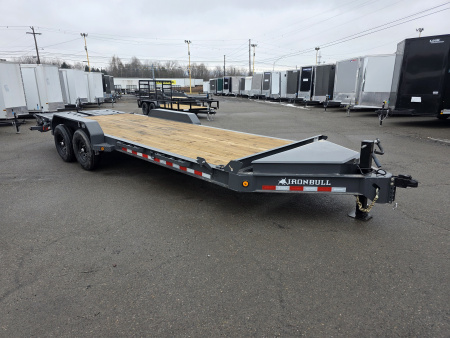 New 2026 Iron Bull EWB 7X22 14K - MEGA RAMPS Equipment Trailer
