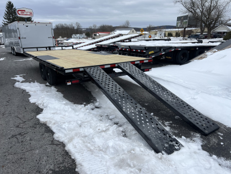 New 2026 Sure-Trac 8.5x20 10K Low Profile Flat Deck Deckover Trailer