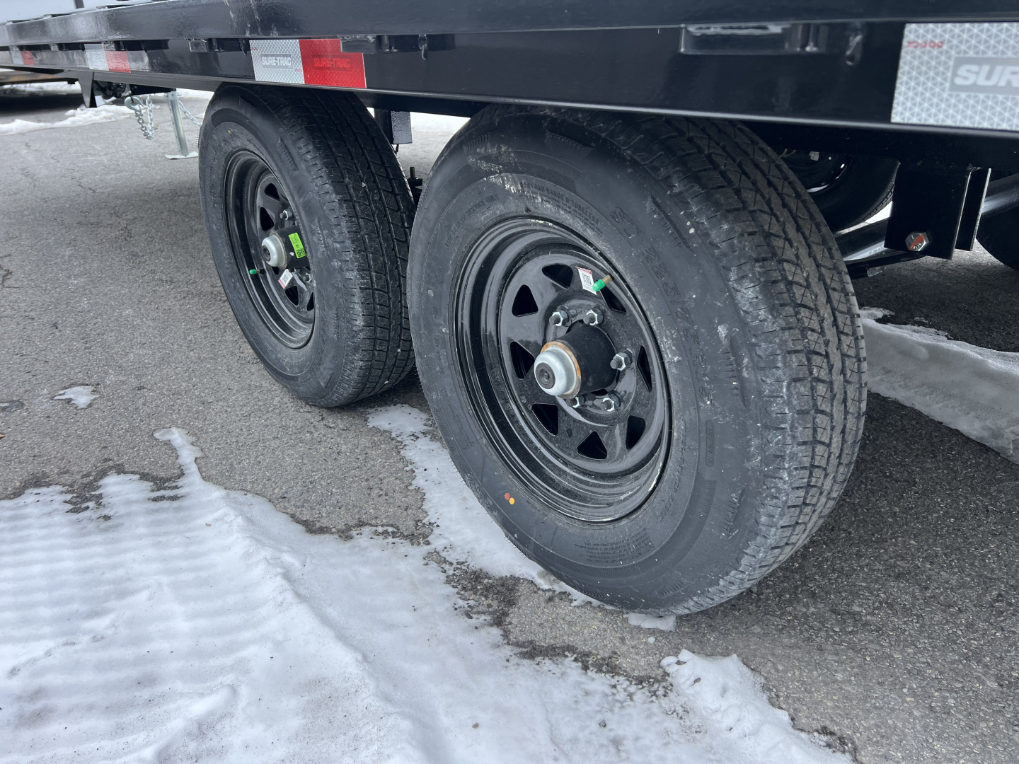 New 2026 Sure-Trac 8.5x20 10K Low Profile Flat Deck Deckover Trailer
