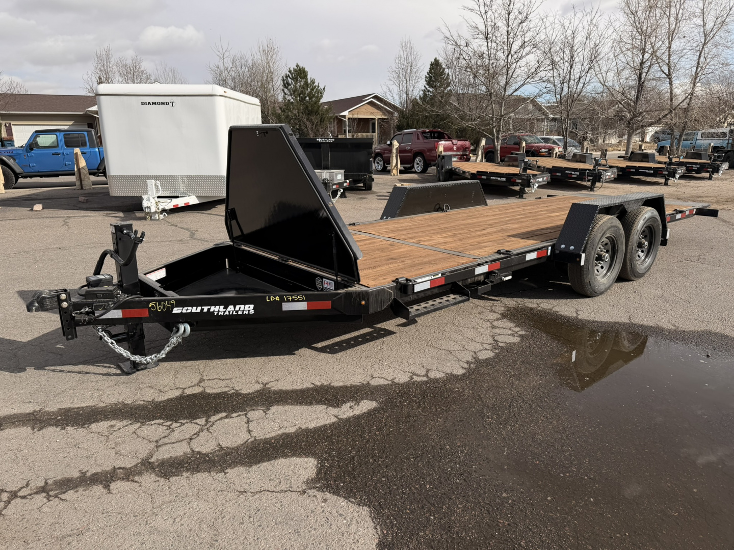 New 2026 Southland Trailers 7-HD20 Tilt Deck Equipment Hauler 14K GVWR