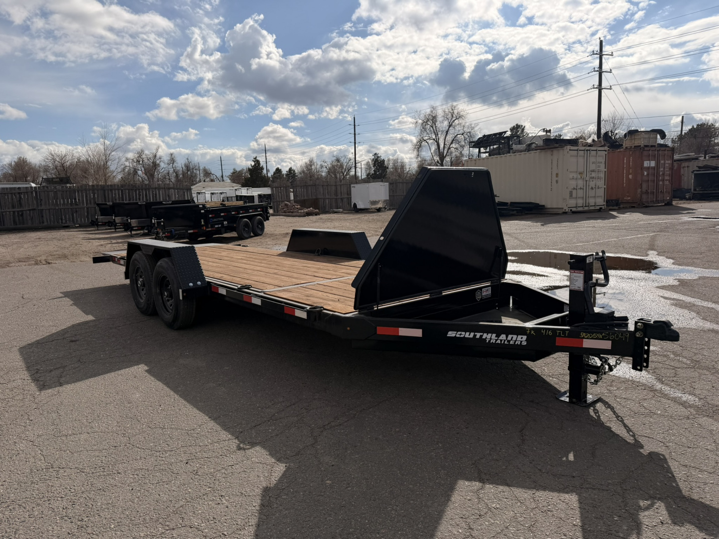 New 2026 Southland Trailers 7-HD20 Tilt Deck Equipment Hauler 14K GVWR