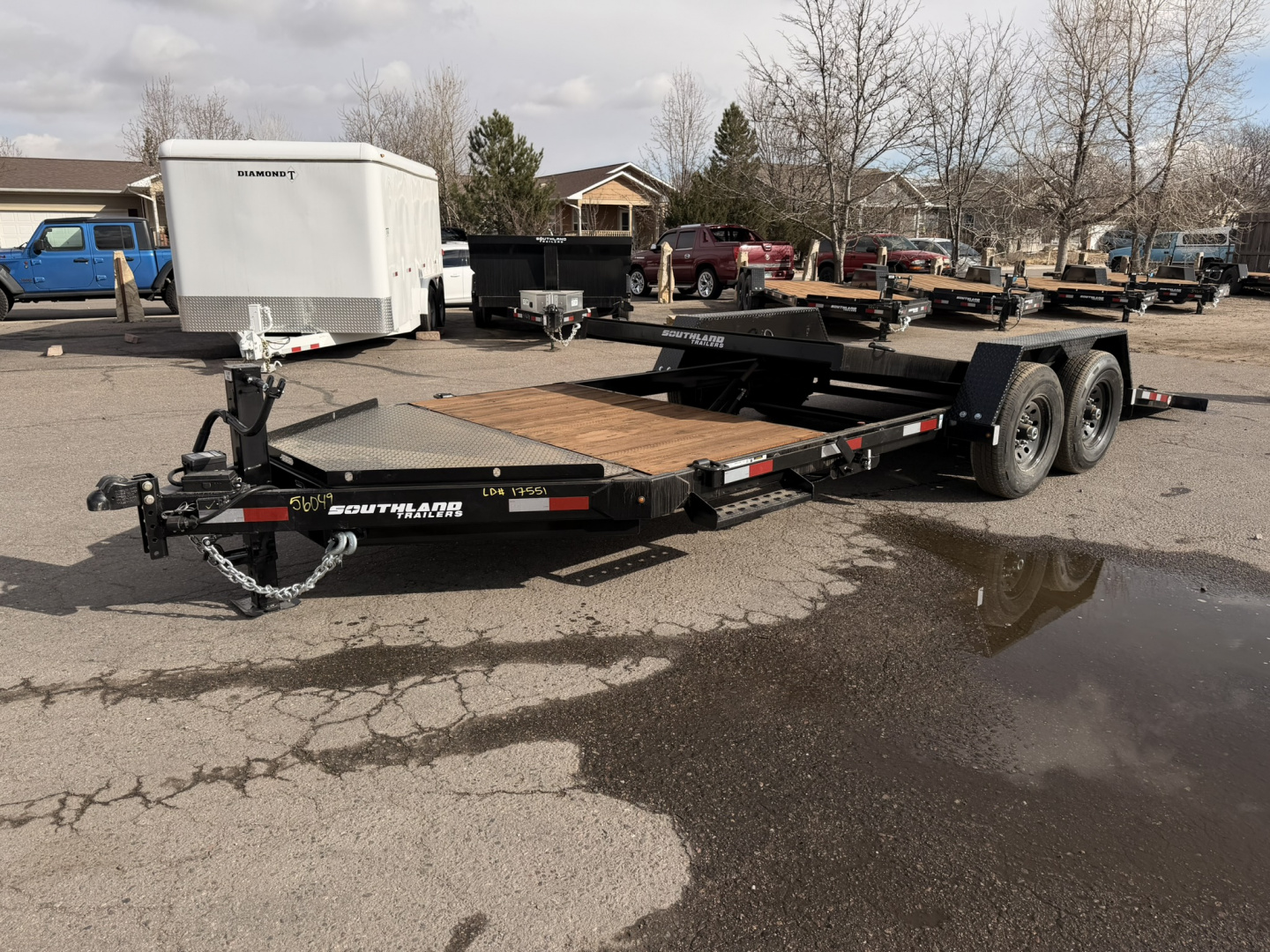 New 2026 Southland Trailers 7-HD20 Tilt Deck Equipment Hauler 14K GVWR