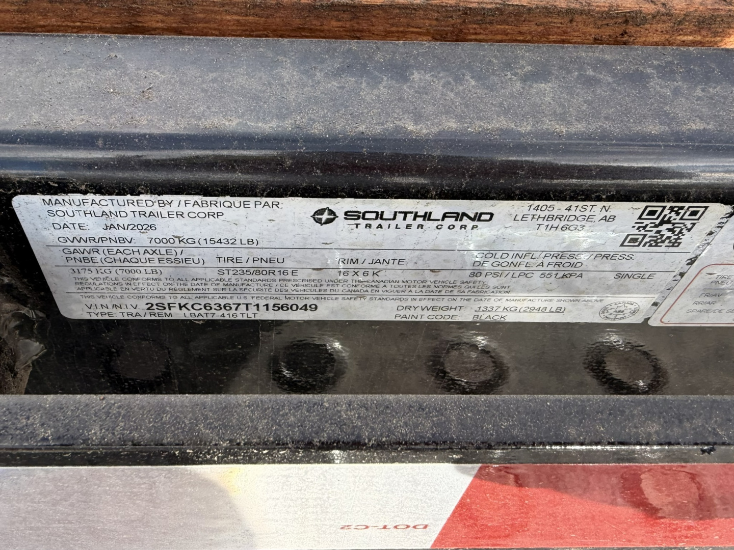 New 2026 Southland Trailers 7-HD20 Tilt Deck Equipment Hauler 14K GVWR