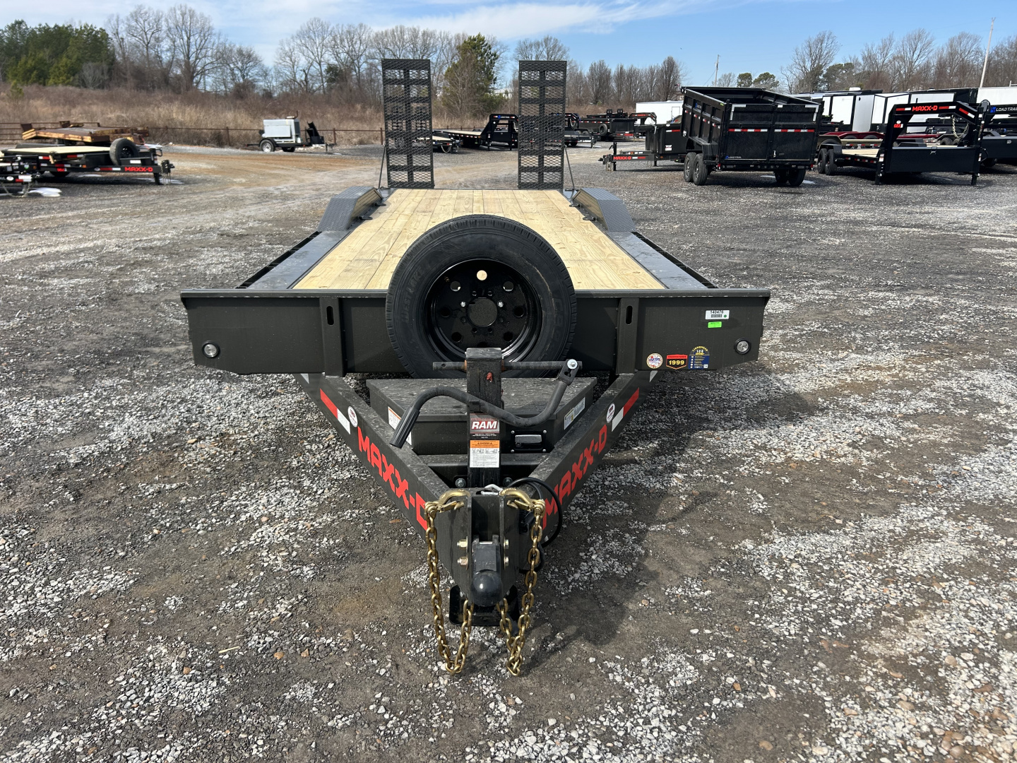 New 2026 MAXXD Equipment Trailer | 102" x 24' 17.5K GVWR