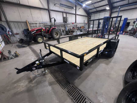 New 2026 Sure-Trac 7x12 5K Utility Trailer