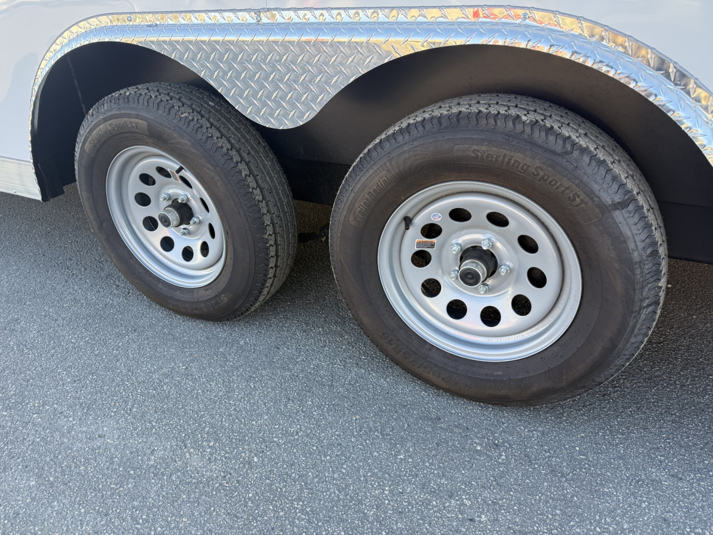 New TX8.5X20TA2 Texas Trailers 8.5' x 20' Cargo / Enclosed Trailer w/ Ramp Door & 48" Side Door
