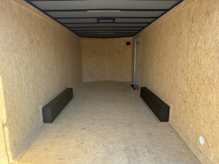 New TX8.5X20TA2 Texas Trailers 8.5' x 20' Cargo / Enclosed Trailer w/ Ramp Door & 48" Side Door
