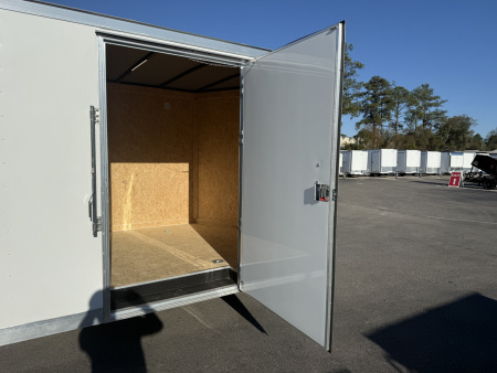 New TX8.5X20TA2 Texas Trailers 8.5' x 20' Cargo / Enclosed Trailer w/ Ramp Door & 48" Side Door