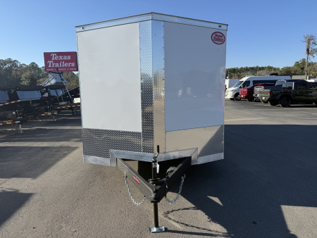 New TX8.5X20TA2 Texas Trailers 8.5' x 20' Cargo / Enclosed Trailer w/ Ramp Door & 48" Side Door