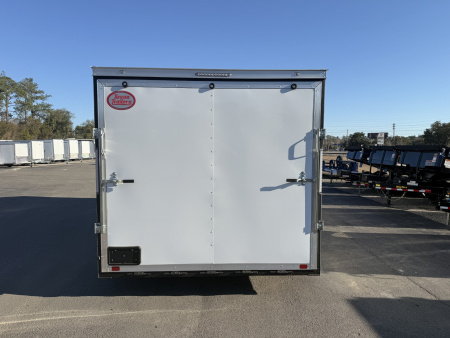 New TX8.5X20TA2 Texas Trailers 8.5' x 20' Cargo / Enclosed Trailer w/ Ramp Door & 48" Side Door