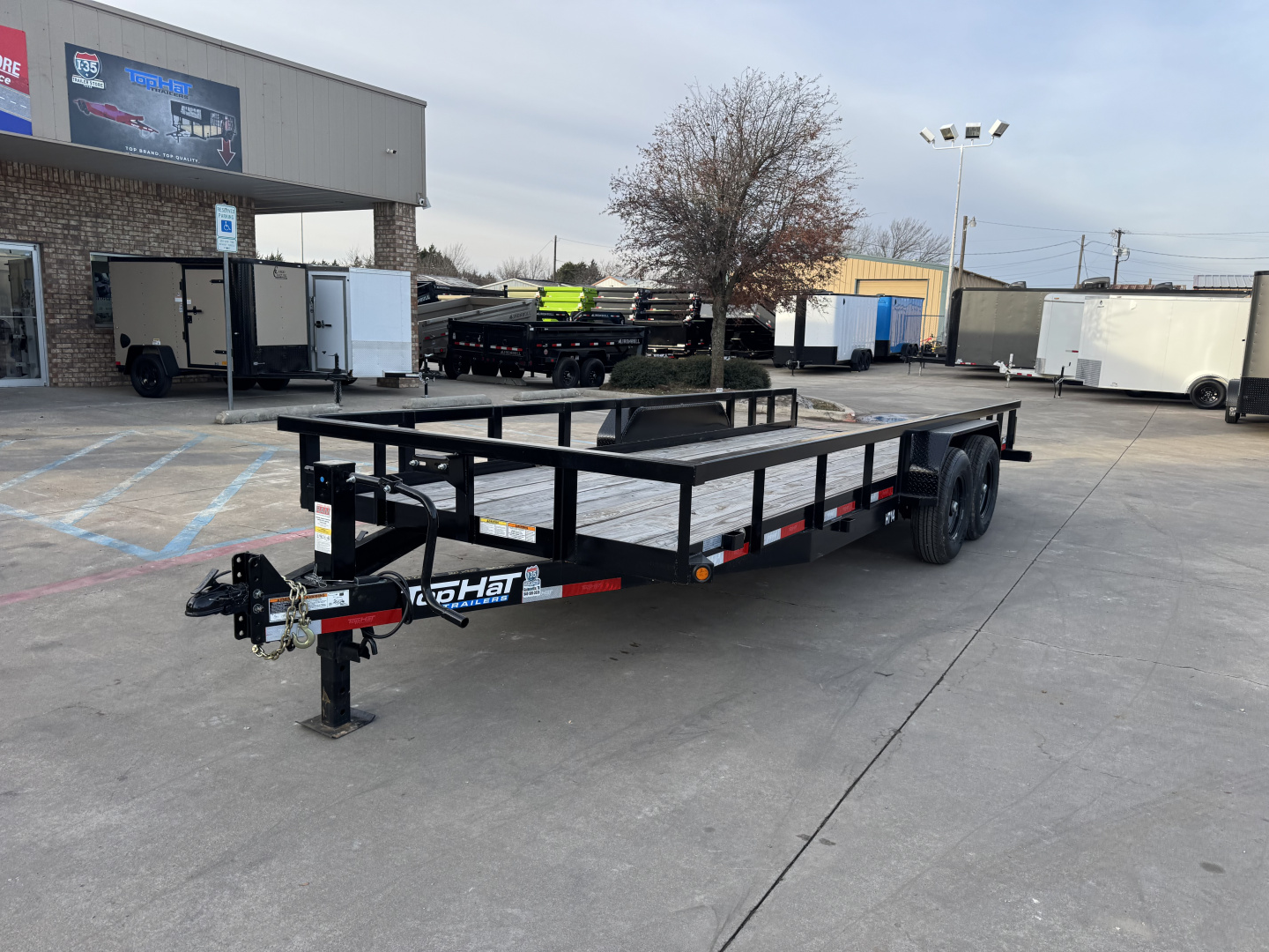New 2025 Top Hat Trailers HH14 20X83 Utility Trailer