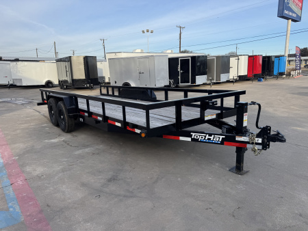 New 2025 Top Hat Trailers HH14 20X83 Utility Trailer
