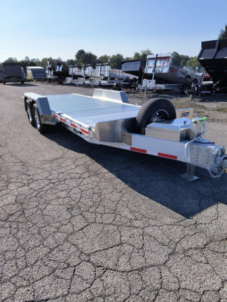 New 2024 EBY Trailers 7X20 (16+4) 14K TILT Equipment Trailer