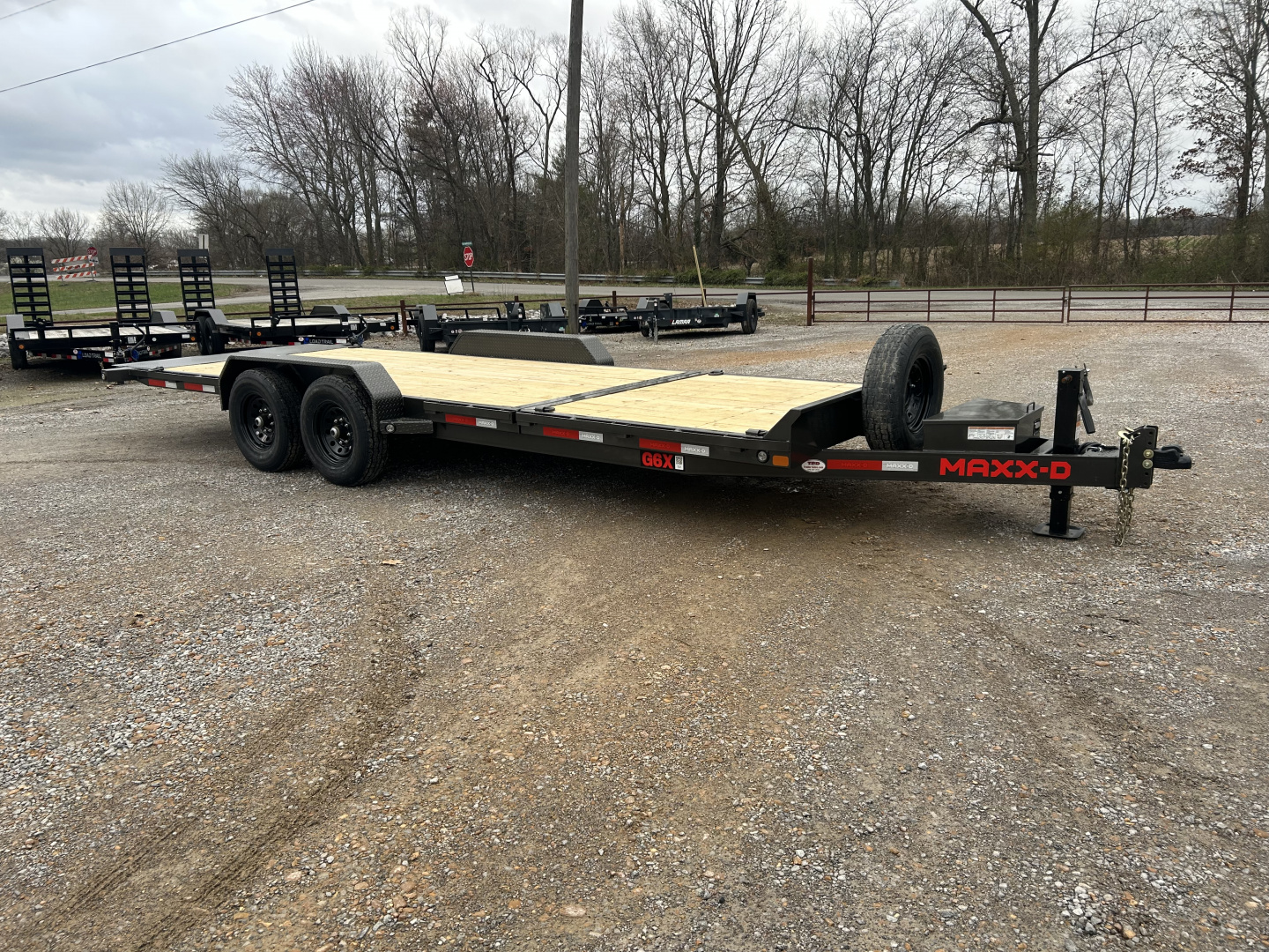 New 2026 MAXXD 22' x 83" 14k Tilt Equipment Trailer