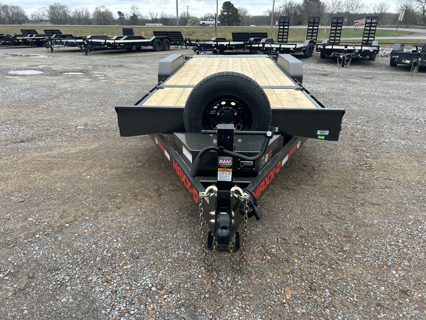 New 2026 MAXXD 22' x 83" 14k Tilt Equipment Trailer