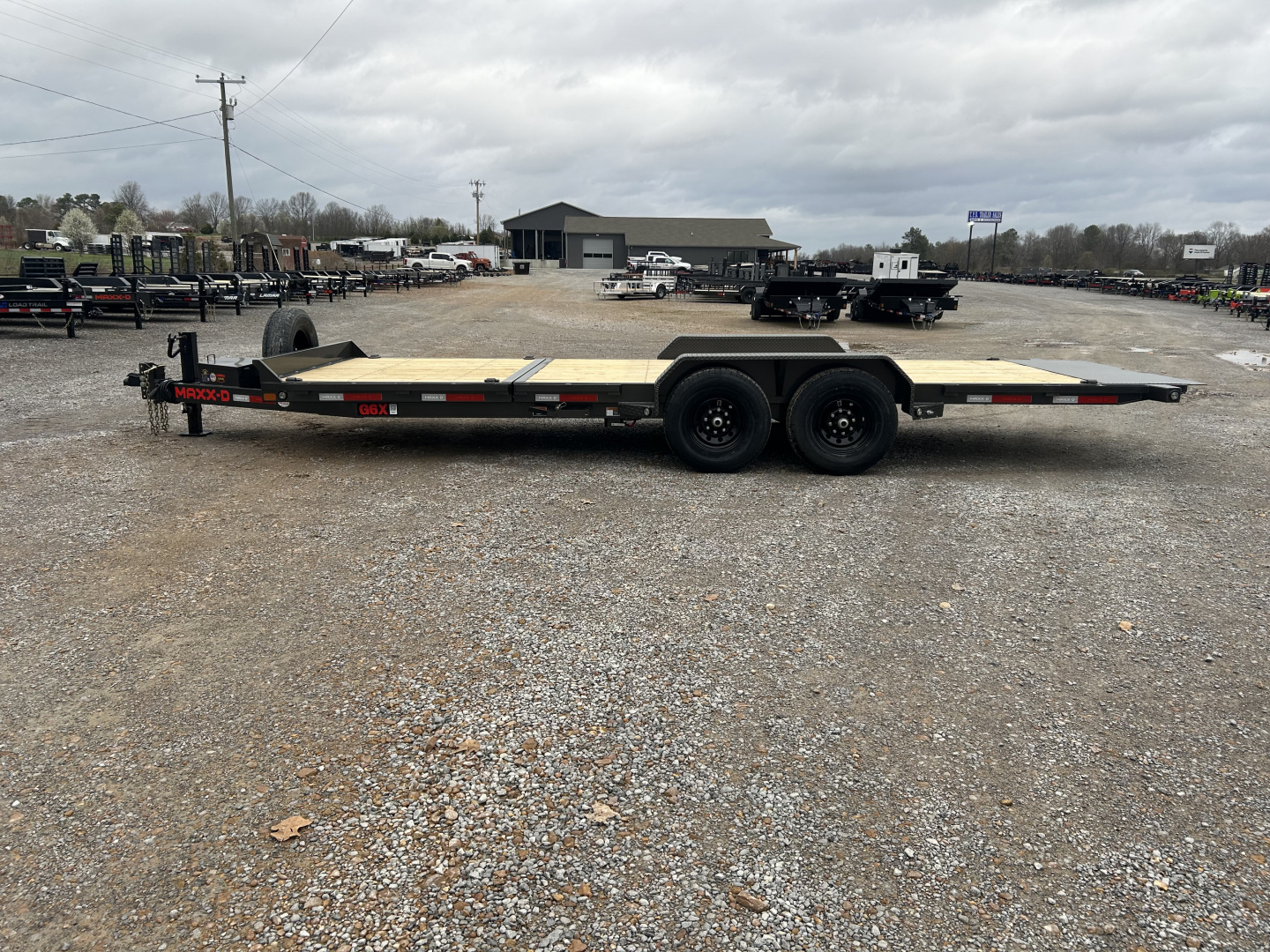 New 2026 MAXXD 22' x 83" 14k Tilt Equipment Trailer
