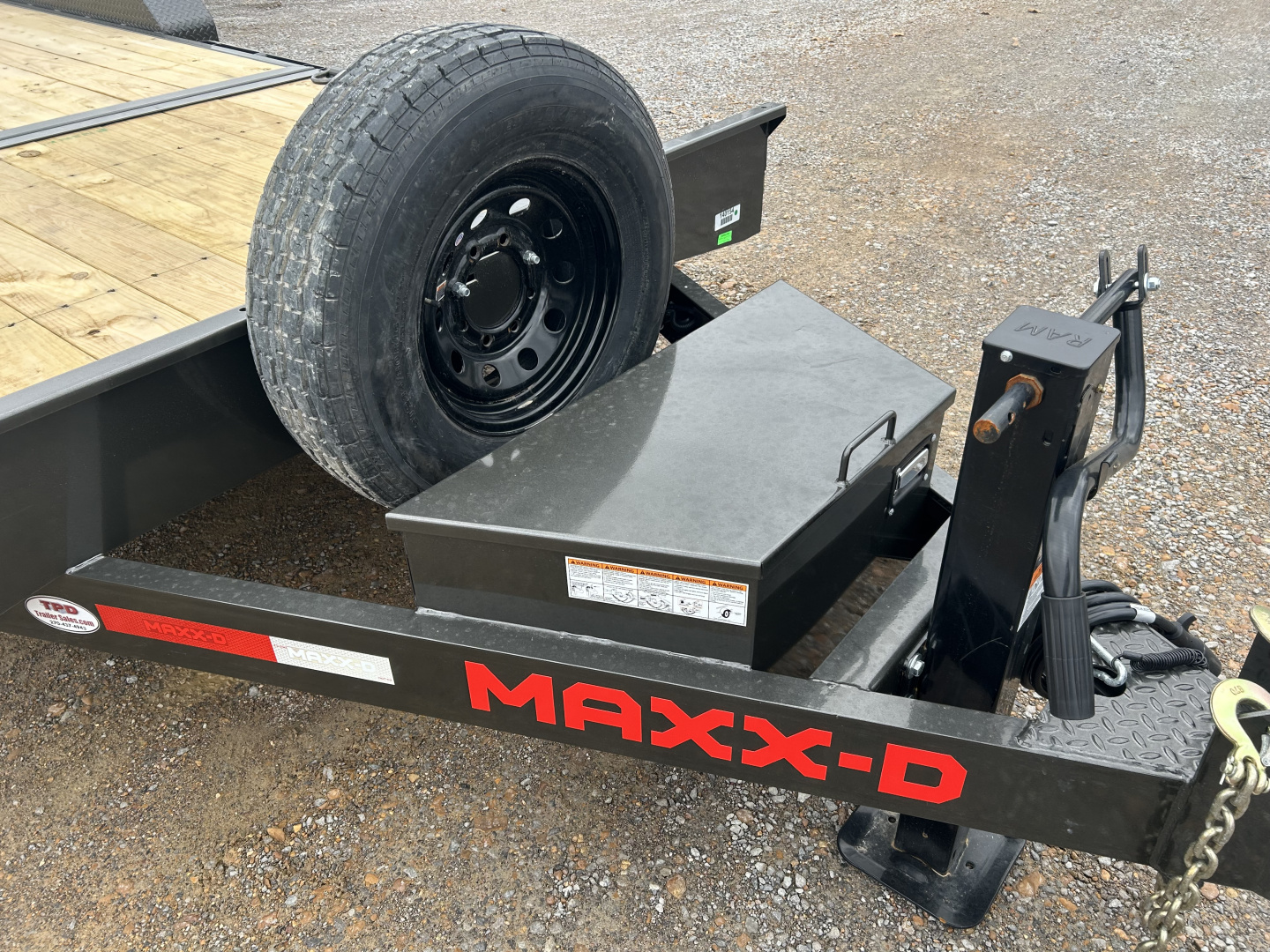 New 2026 MAXXD 22' x 83" 14k Tilt Equipment Trailer