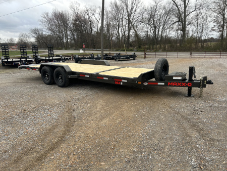 New 2026 MAXXD 22' x 83" 14k Tilt Equipment Trailer