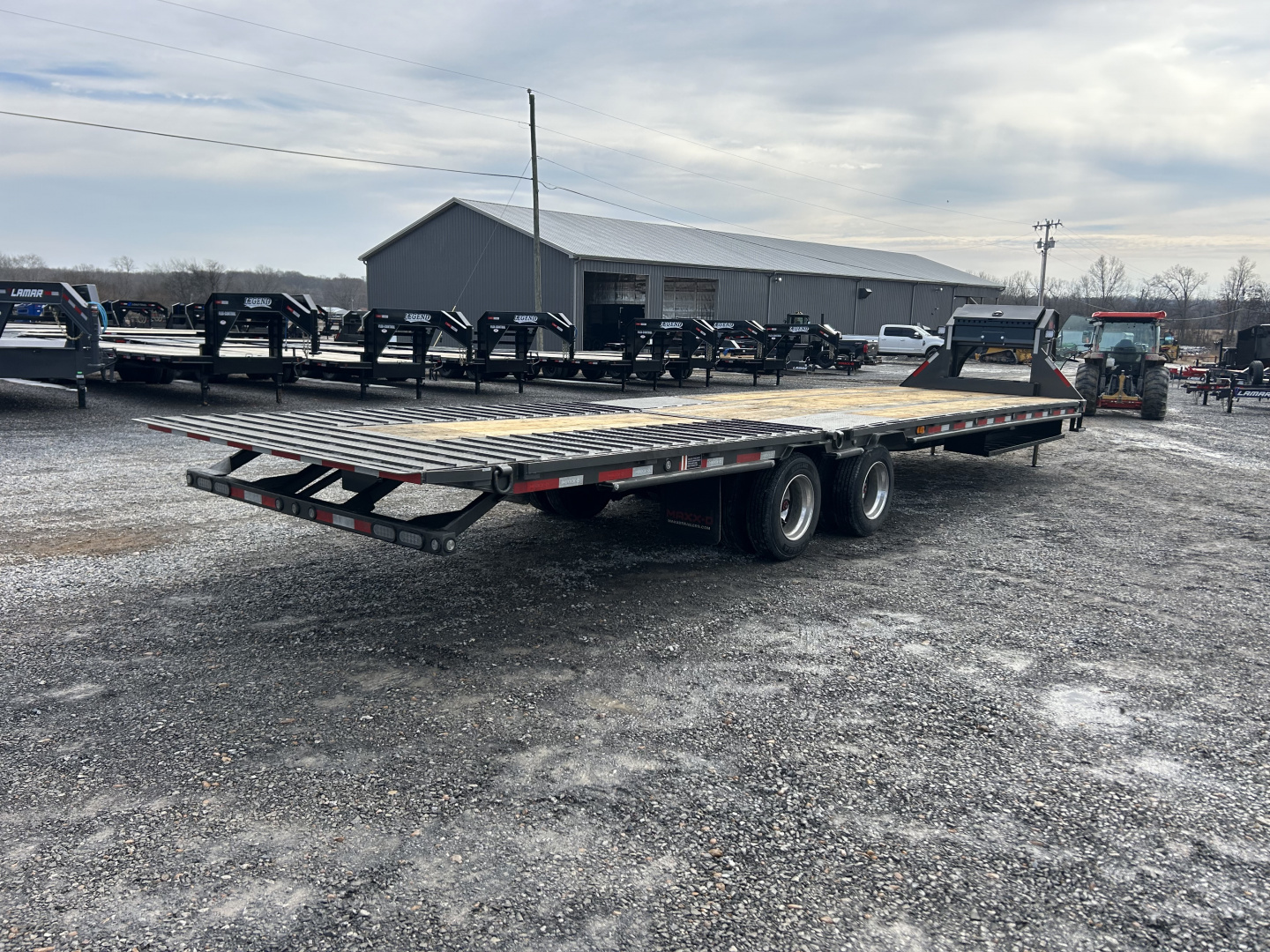 New 2026 MAXXD Gooseneck Trailer | 34' x 102' 30K GVWR