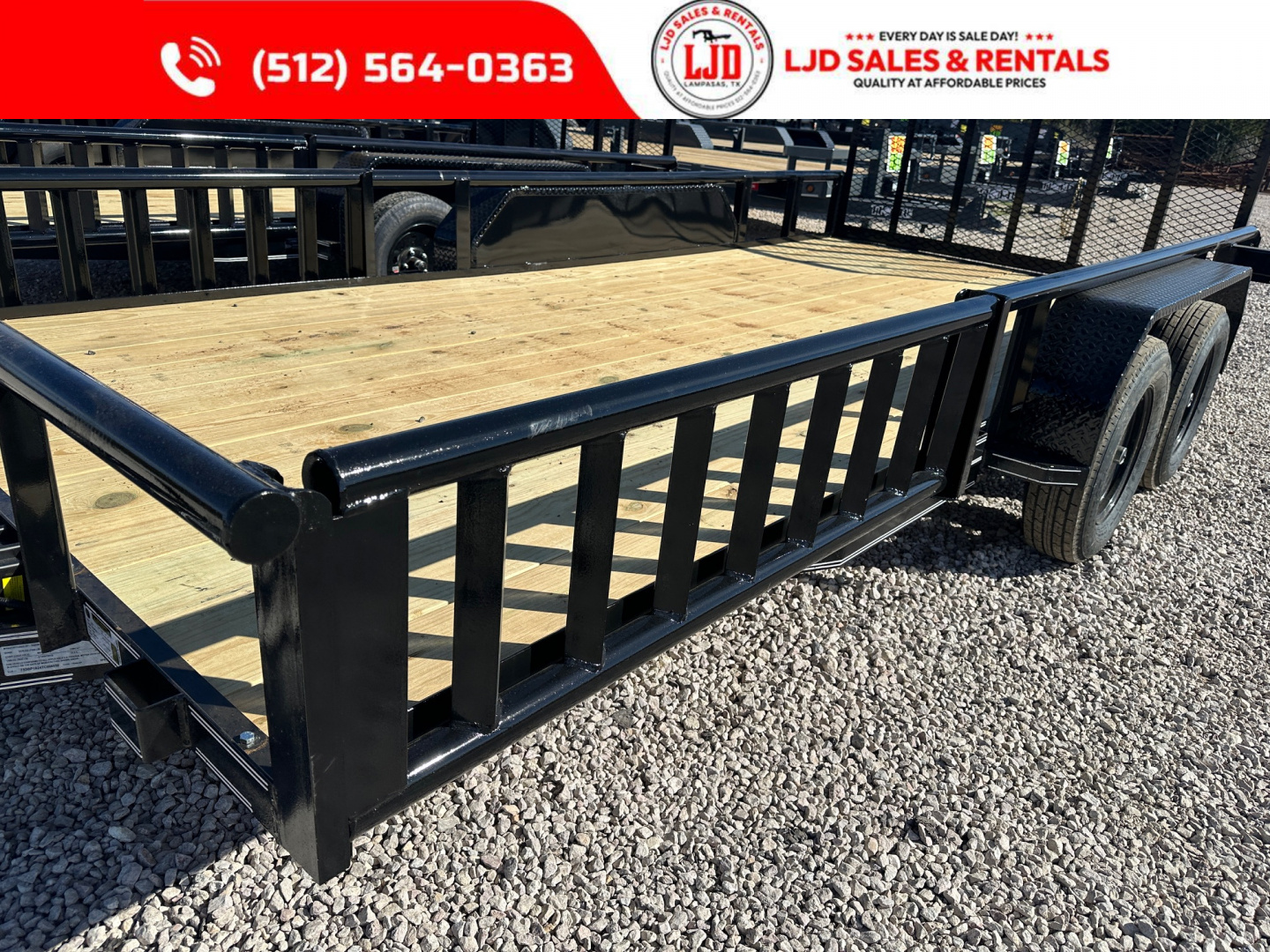 New 2026 Tiger - 83" x 16' - Utility Trailer