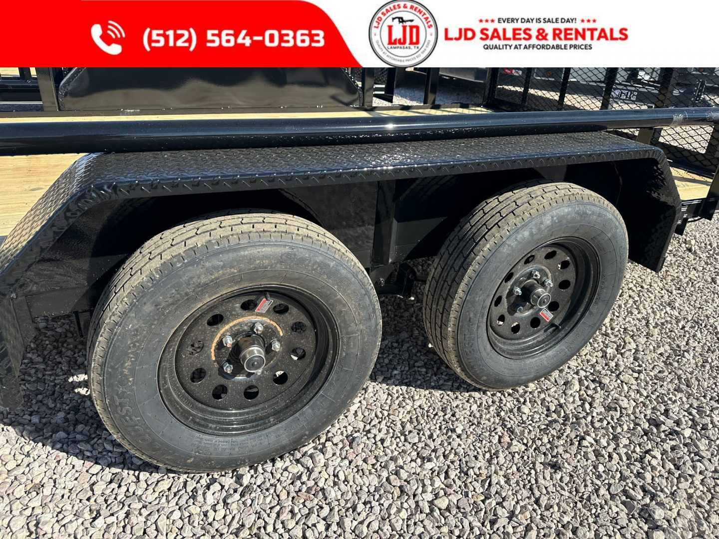 New 2026 Tiger - 77" x 16' - Utility Trailer