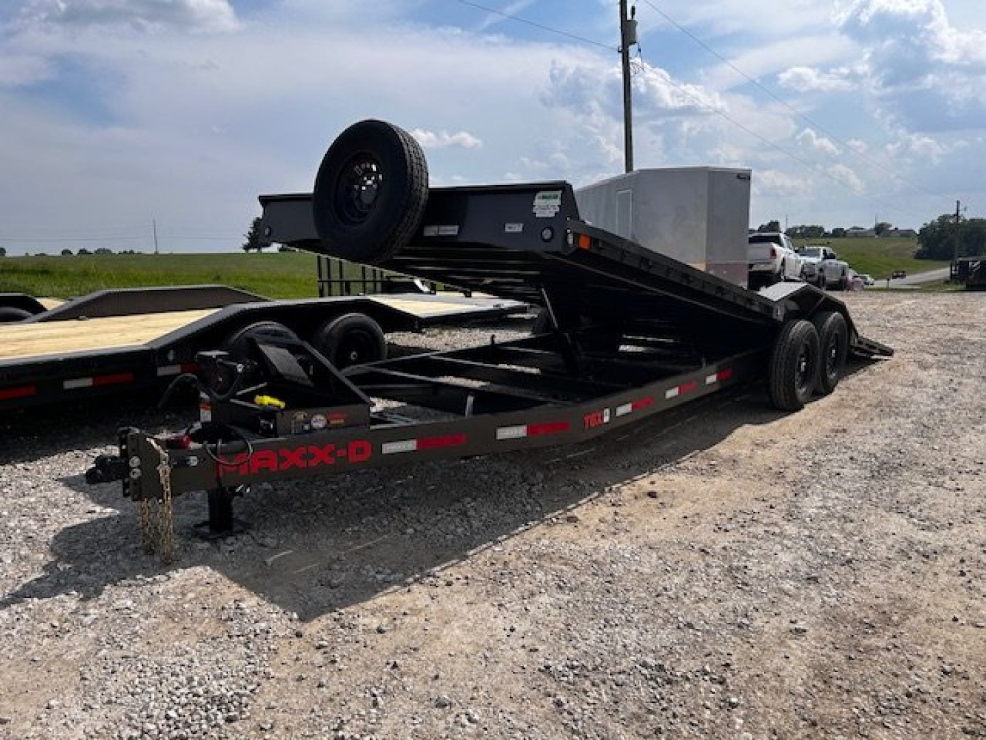 New 2026 MAXXD T6X 102X24 POWER TILT 14K GVWR Equipment Trailer