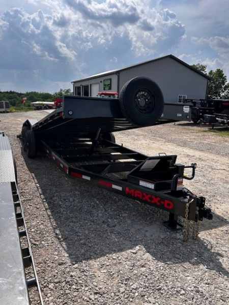 New 2026 MAXXD T6X 102X24 POWER TILT 14K GVWR Equipment Trailer