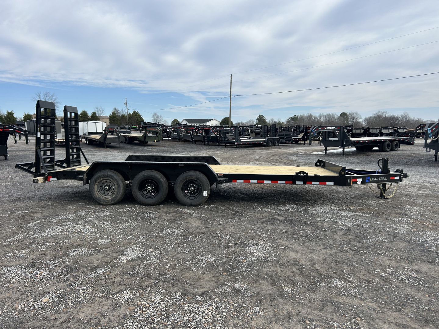 New 2026 Load Trail 83"x22' 21k Equipment Trailer I-BEAM