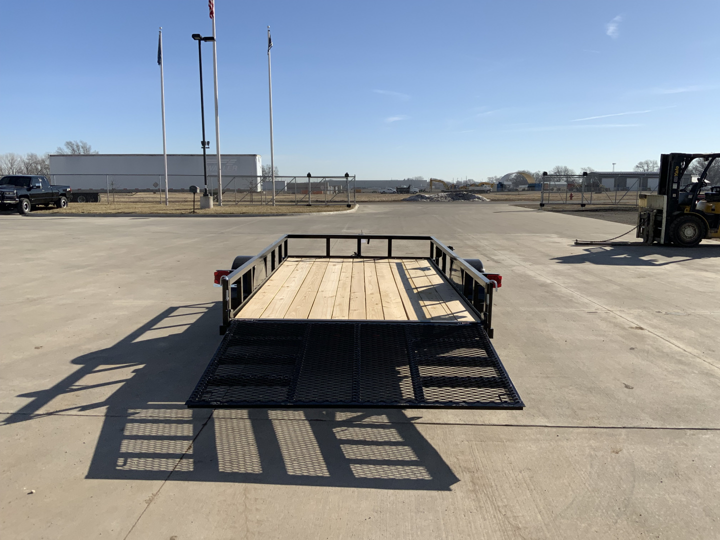 New 2026 Top Hat DSA 77 X 12 Utility Trailer
