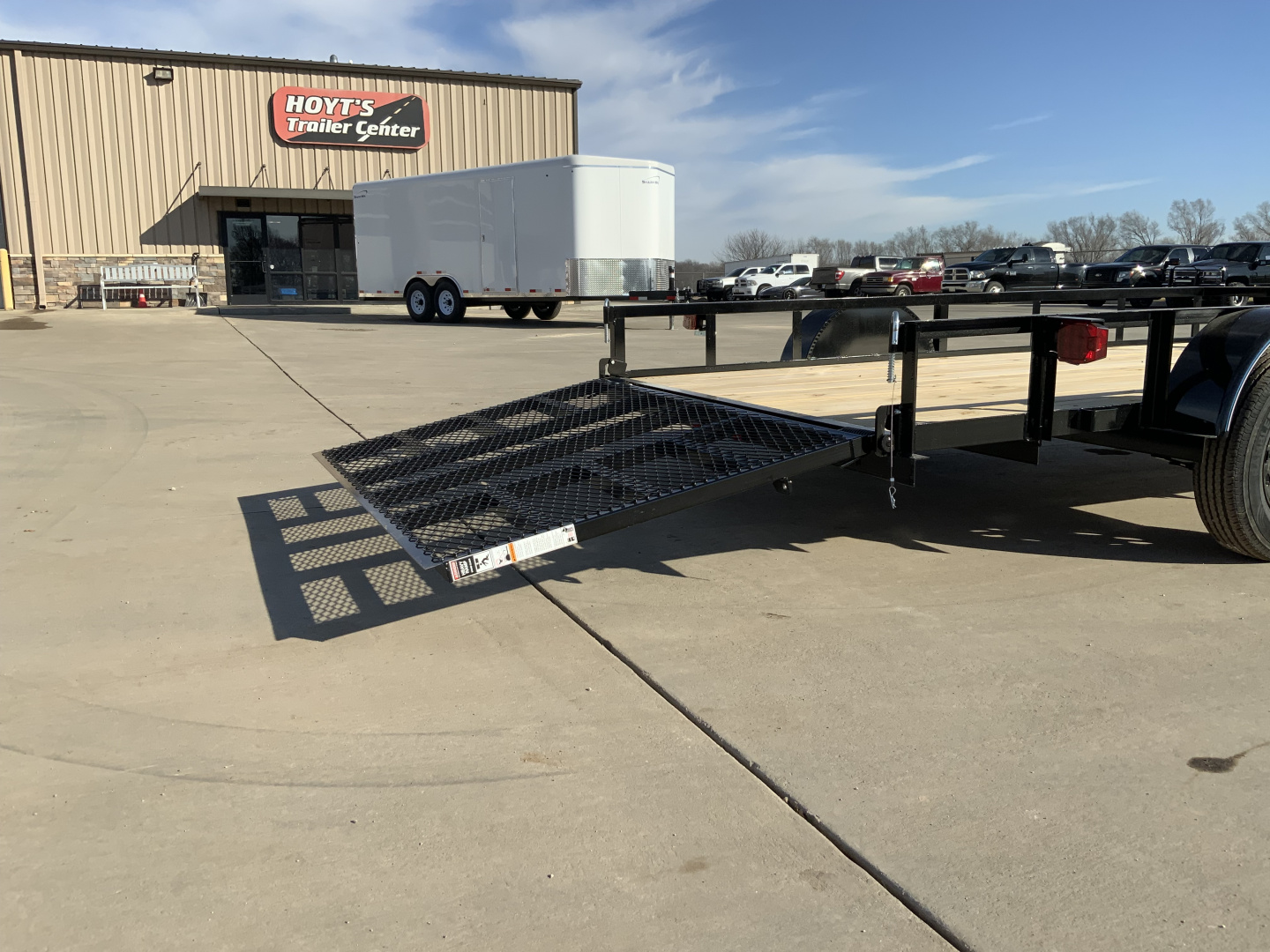 New 2026 Top Hat DSA 77 X 12 Utility Trailer