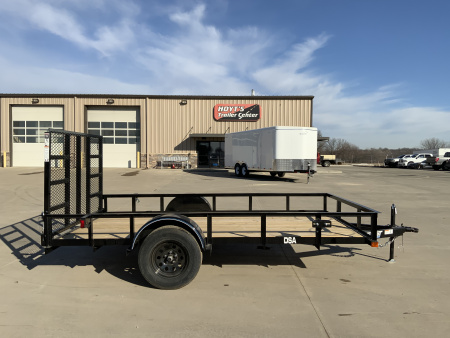 New 2026 Top Hat DSA 77 X 12 Utility Trailer