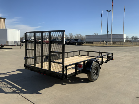 New 2026 Top Hat DSA 77 X 12 Utility Trailer