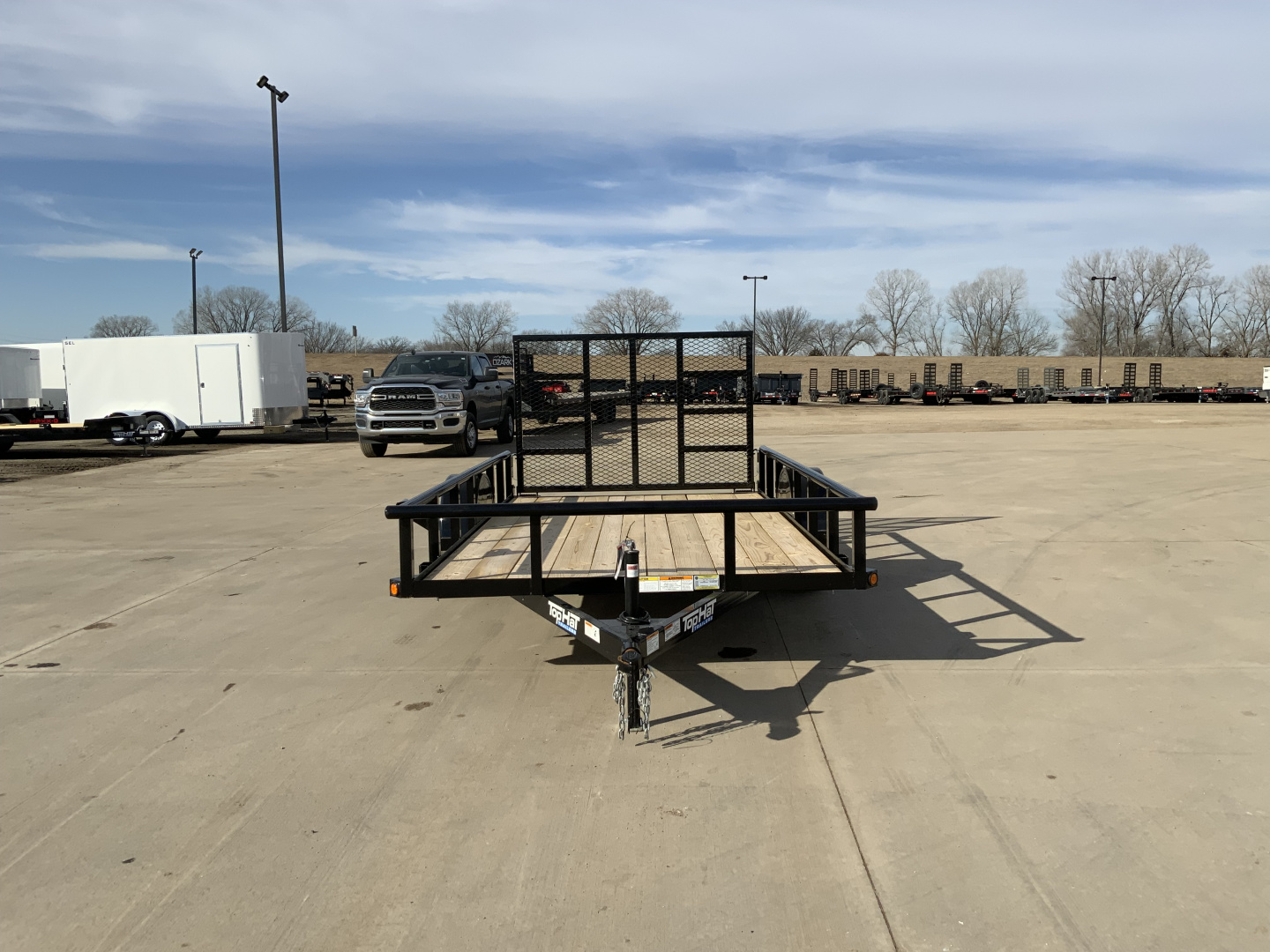 New 2026 Top Hat DSP 77 X 12 Utility Trailer