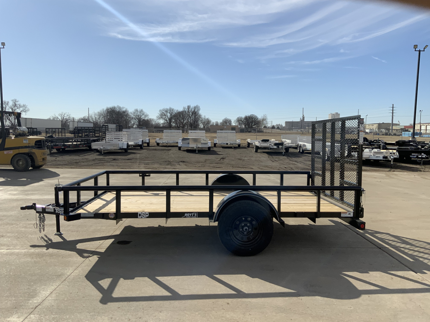 New 2026 Top Hat DSP 77 X 12 Utility Trailer