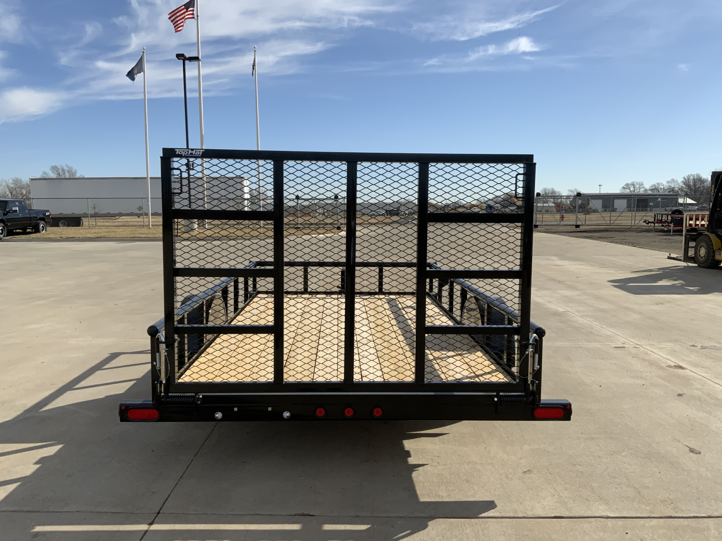 New 2026 Top Hat DSP 77 X 12 Utility Trailer