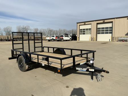 New 2026 Top Hat DSP 77 X 12 Utility Trailer