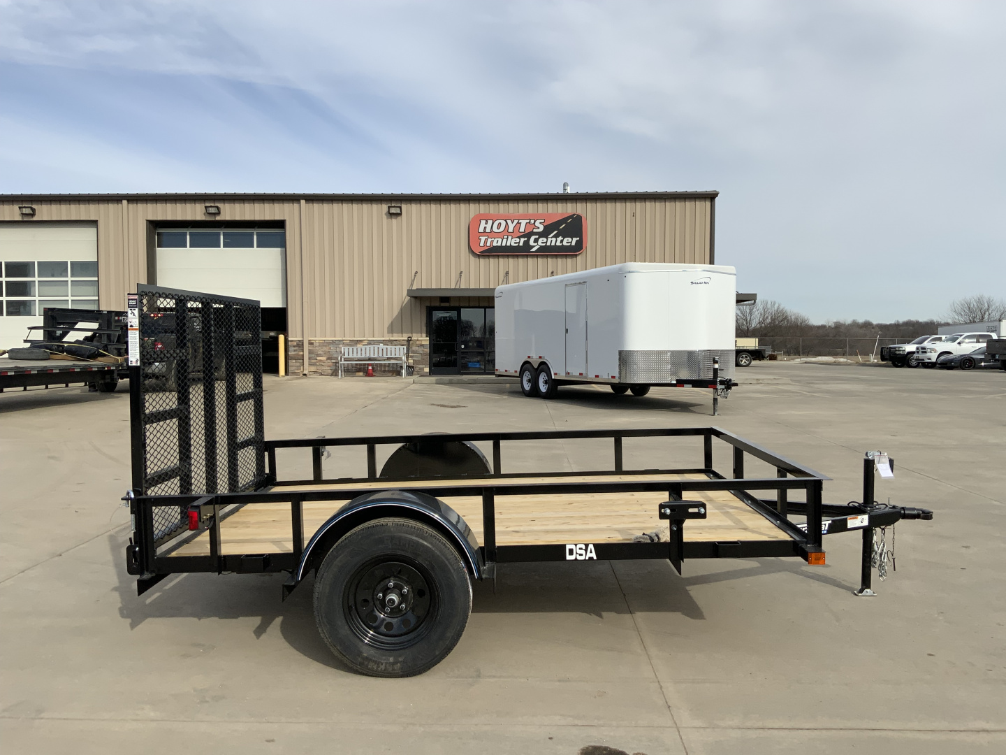 New 2026 Top Hat DSA 77 X 10 Utility Trailer