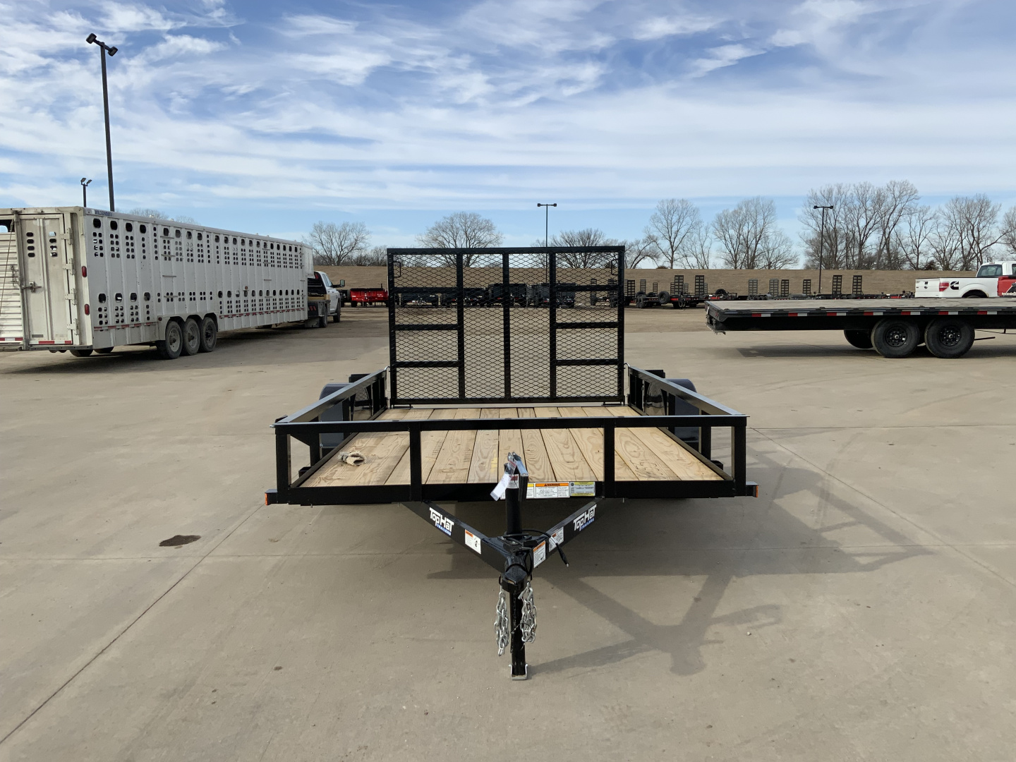 New 2026 Top Hat DSA 77 X 10 Utility Trailer