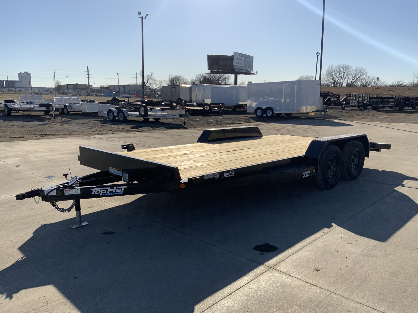 New 2026 Top Hat DC07 83 X 18 Car Hauler