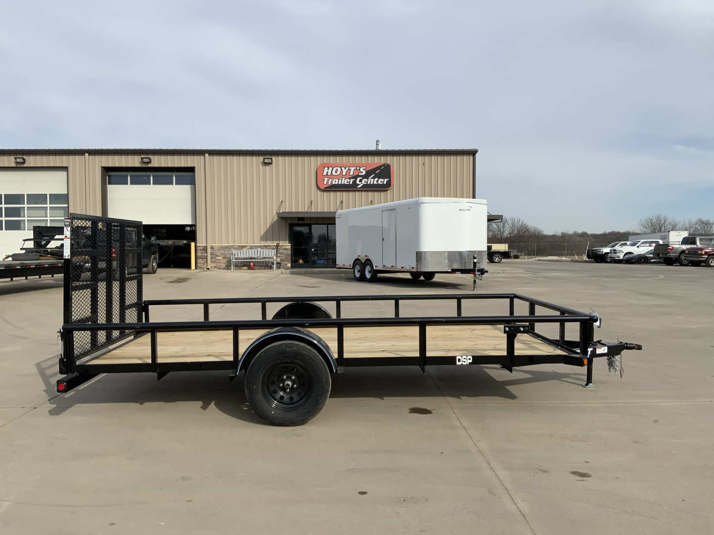 New 2026 Top Hat DSP 77 X 14 Utility Trailer